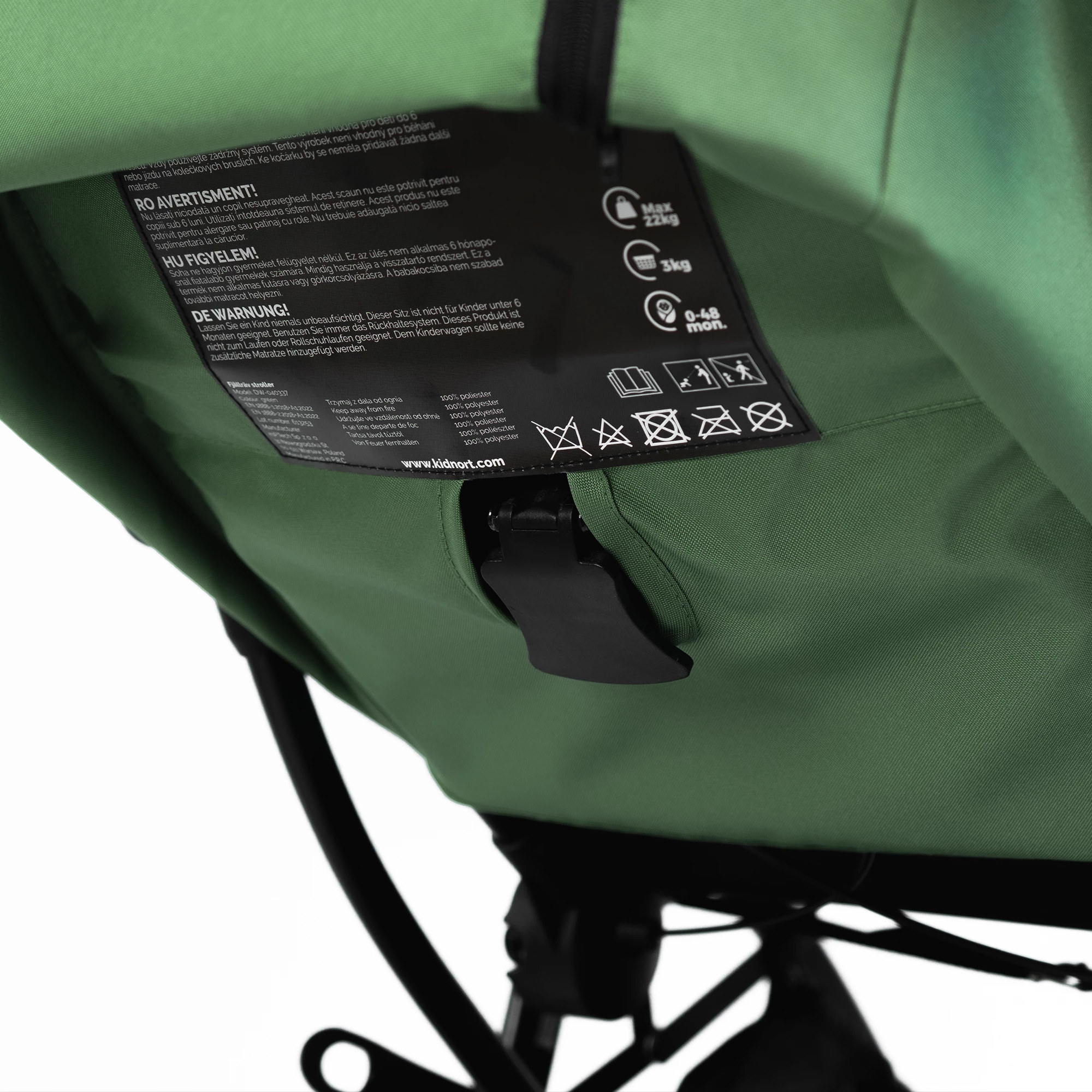 14Wózek spacerowy Fjällräv Zielony