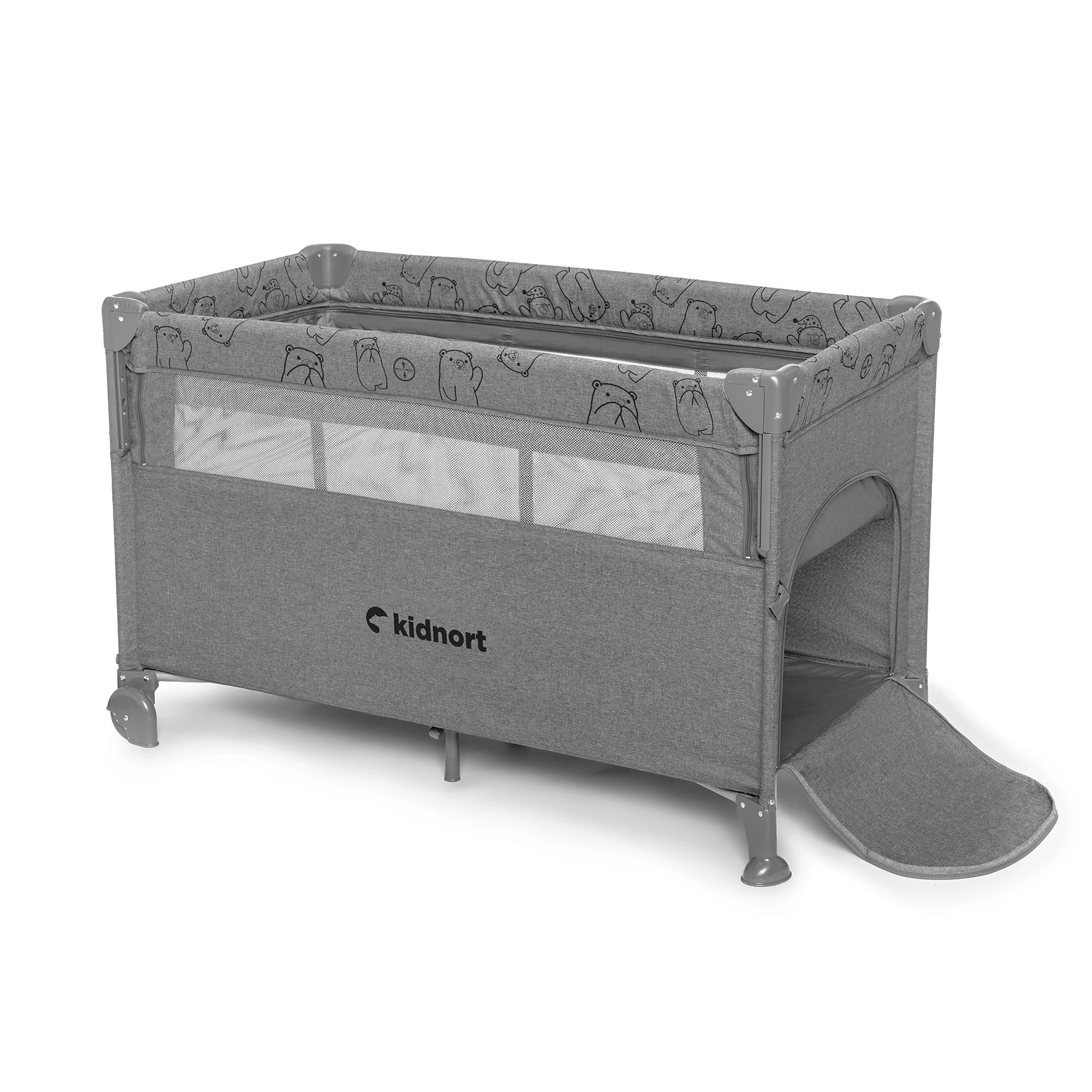 1Łóżeczko turystyczne Stugan jasnoszare