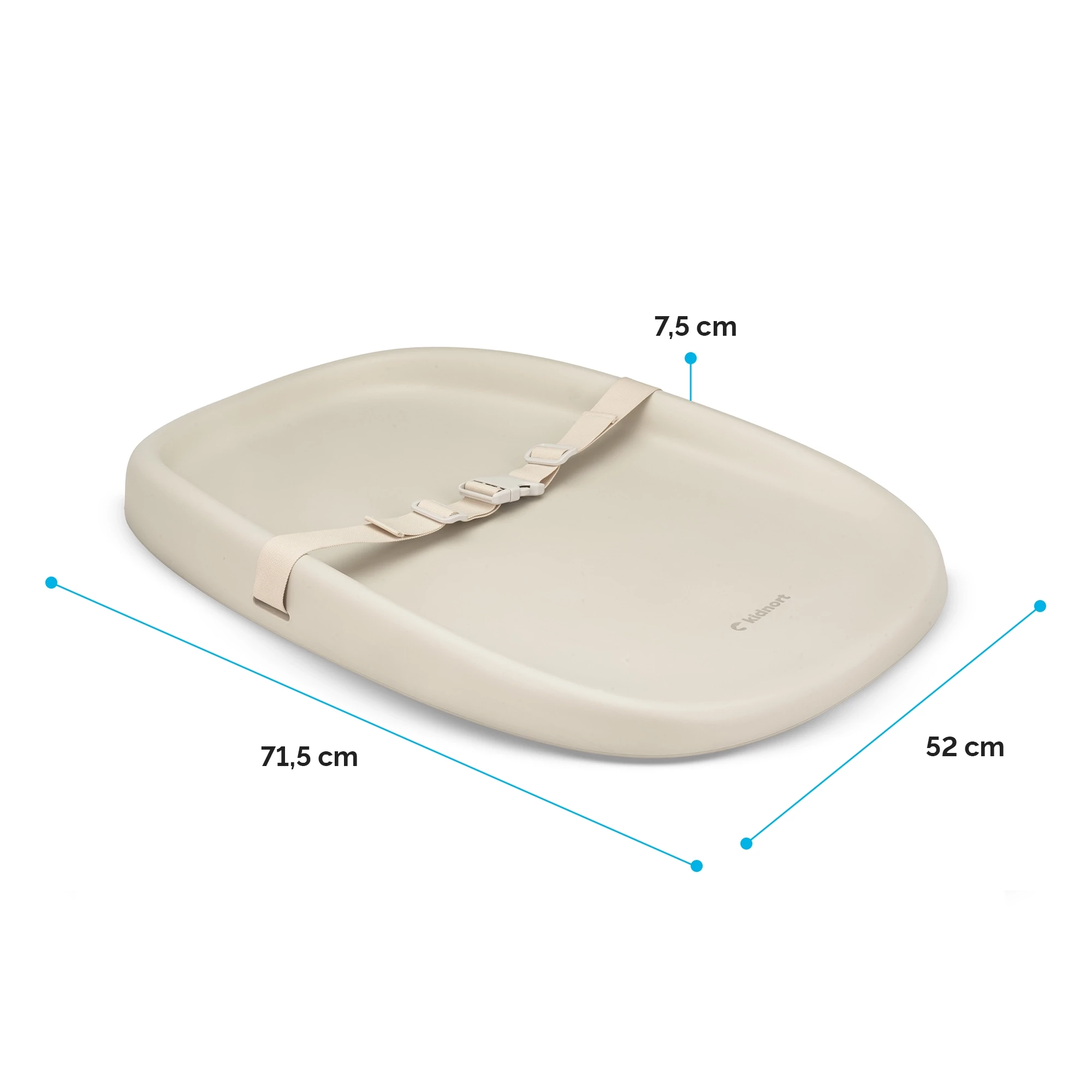 5Laer Przewijak piankowy Soft Linen