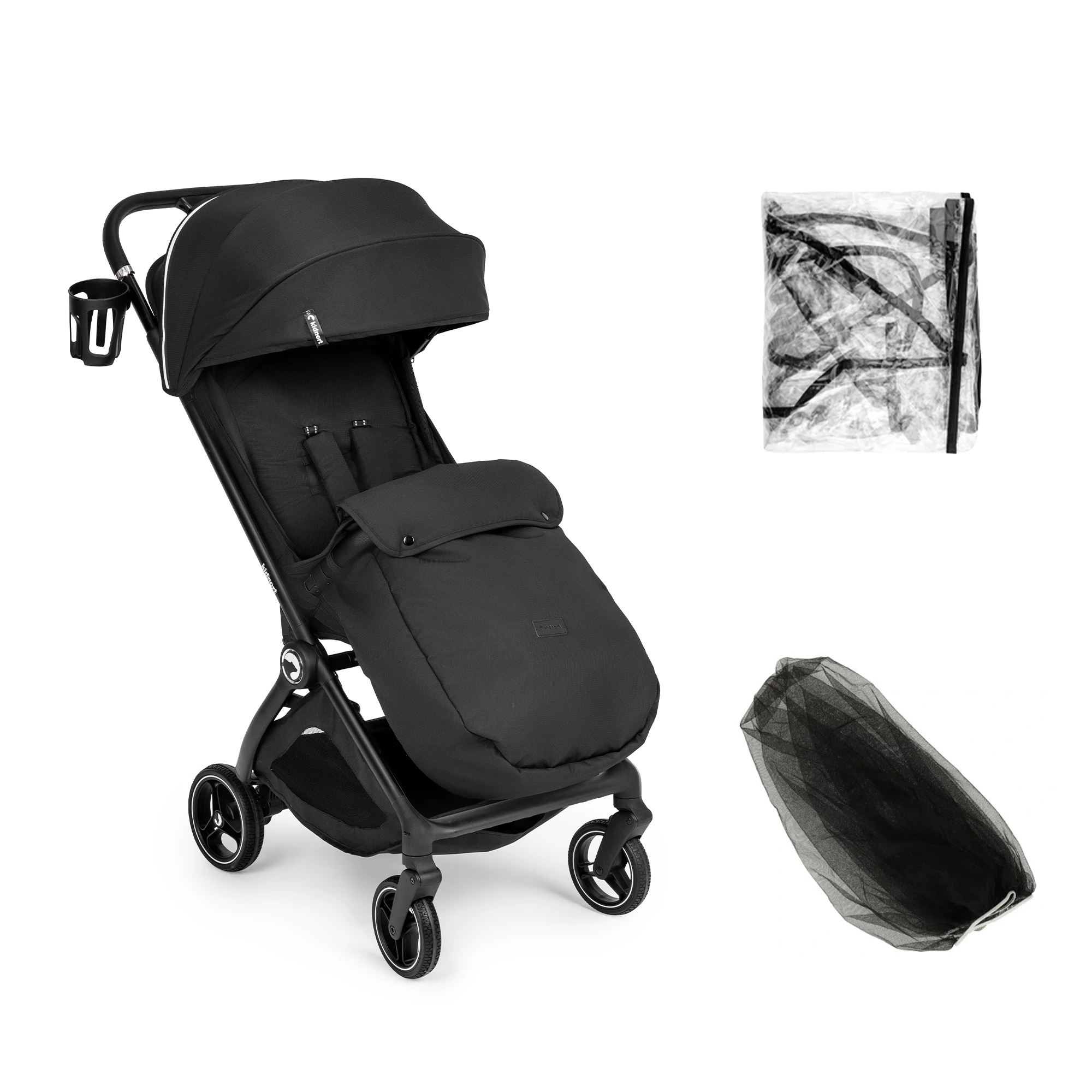 10Wózek spacerowy Sjøoter czarny