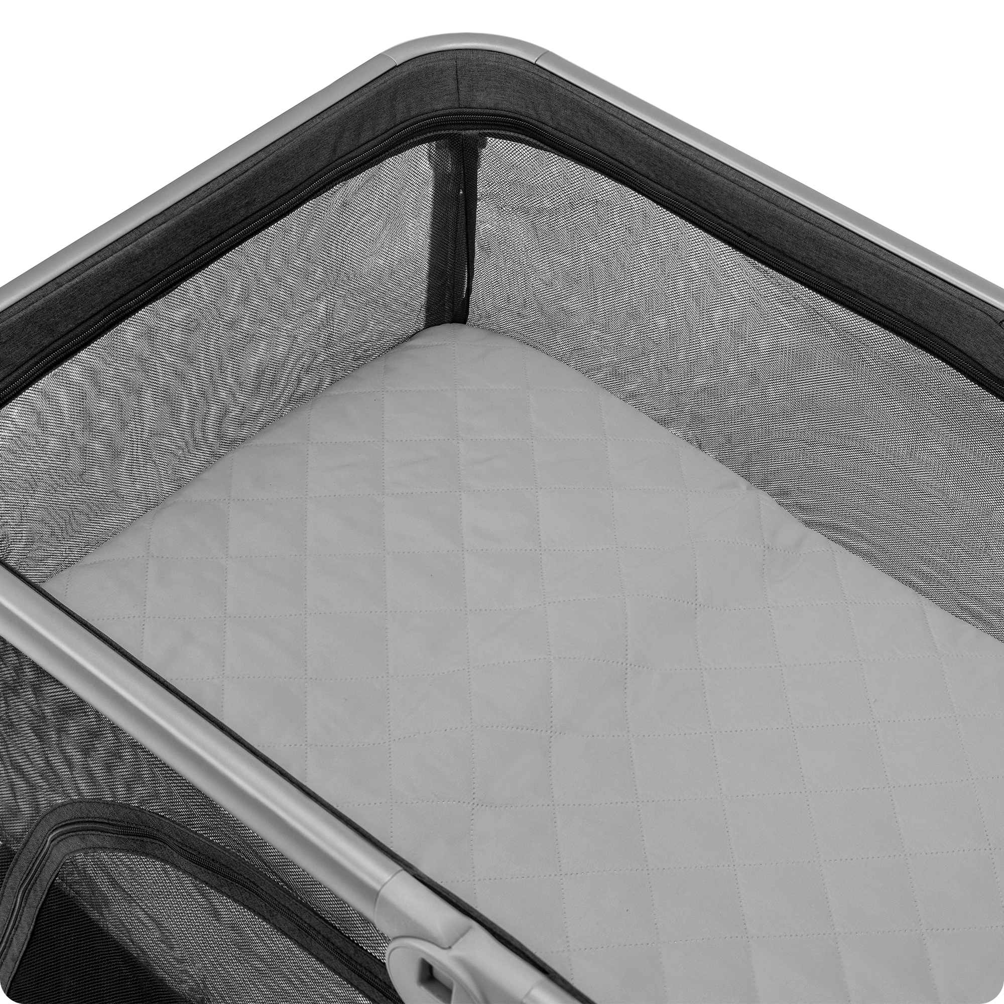 6Łóżeczko turystyczne 2w1 Bleke Unique Czarne