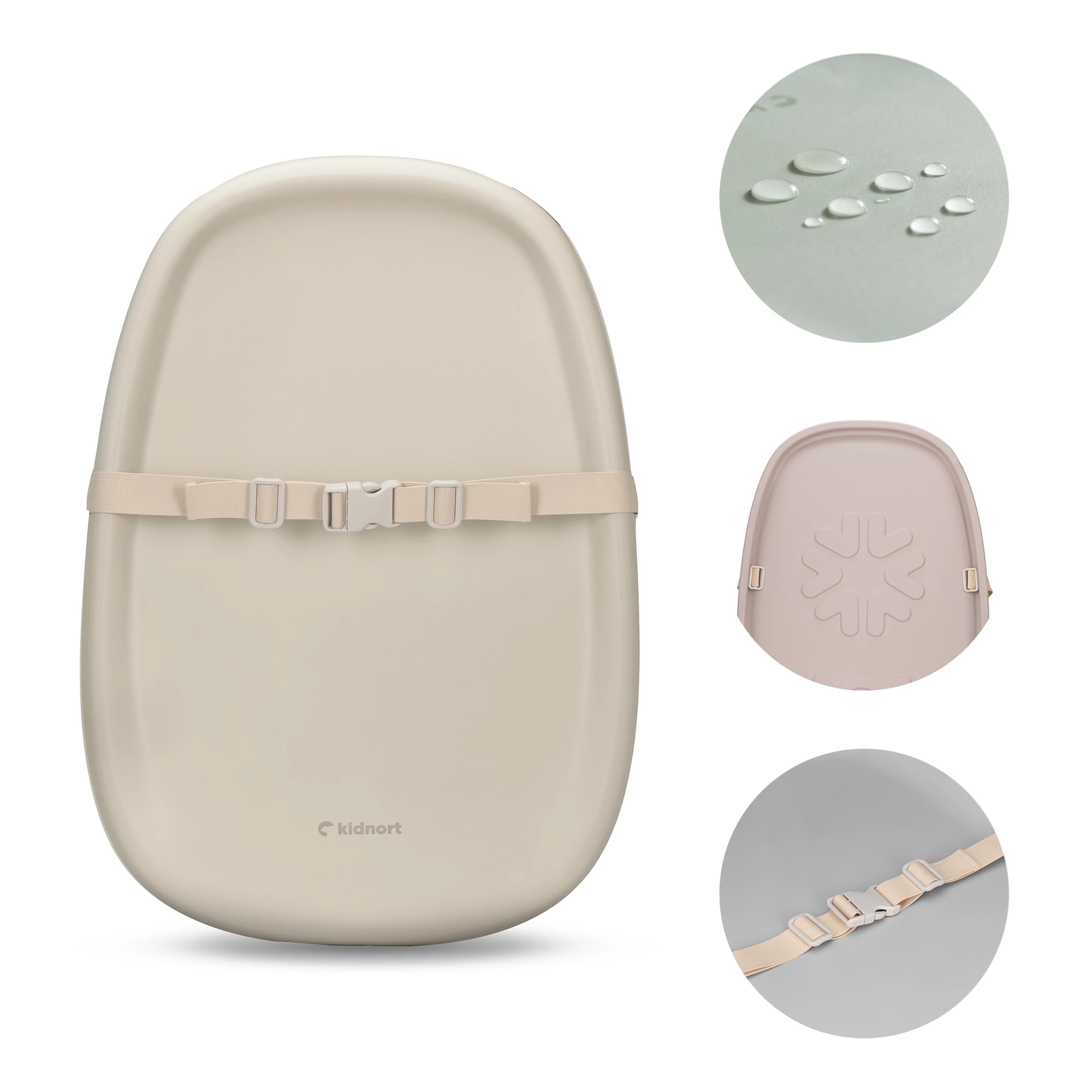 3Laer Przewijak piankowy Frost Grey