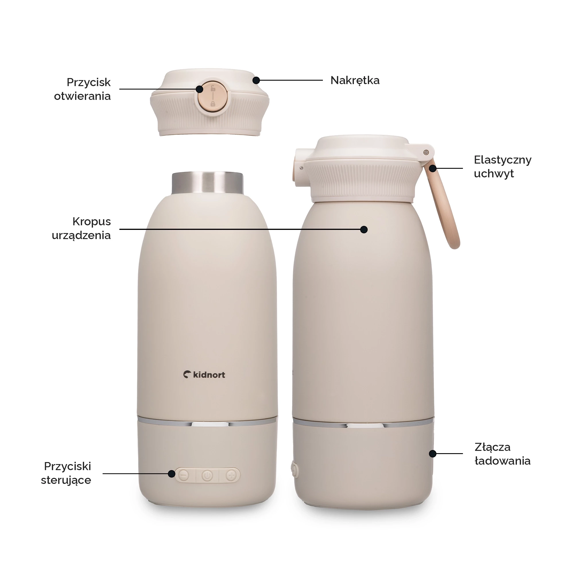 14Przenośny podgrzewacz do mleka Sjolove