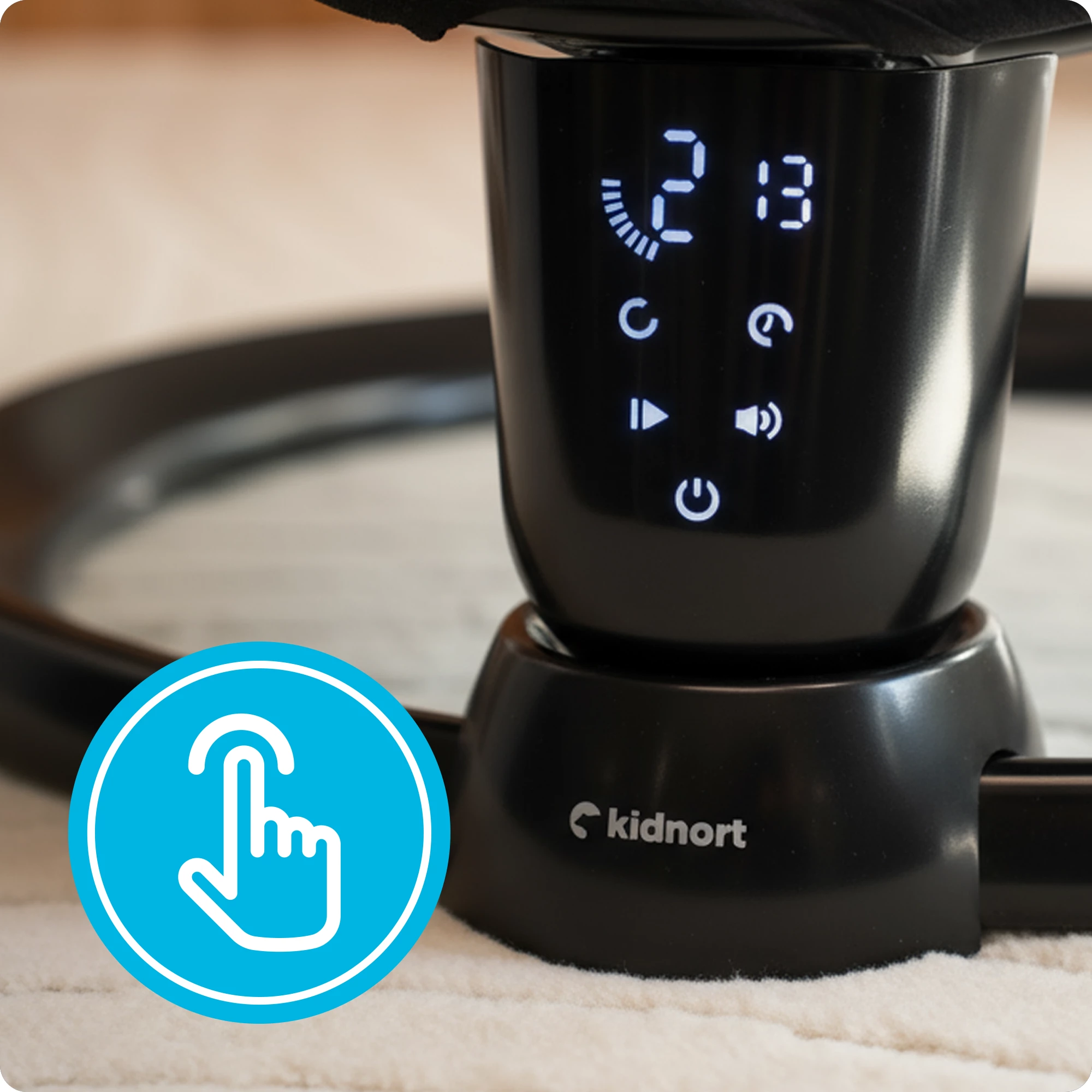 3Bujaczek elektryczny Drom czarny