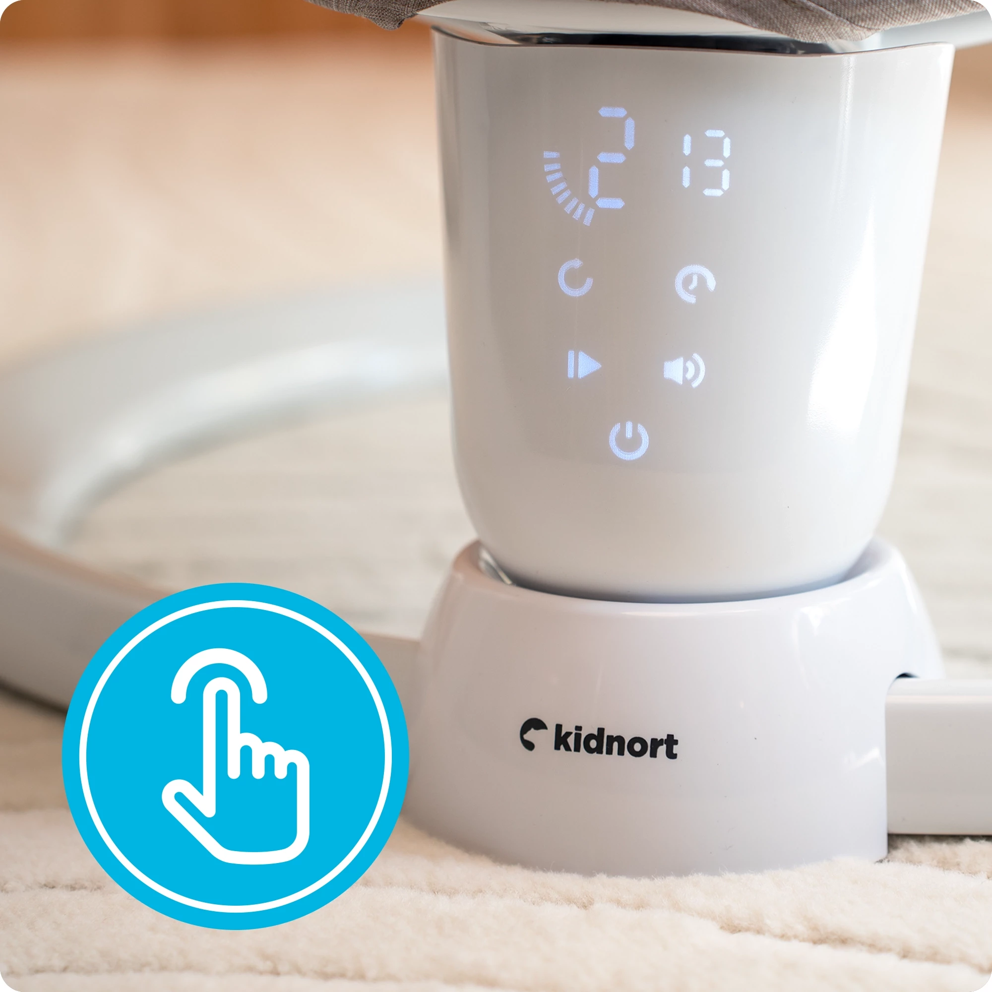 3Bujaczek elektryczny Drom szary