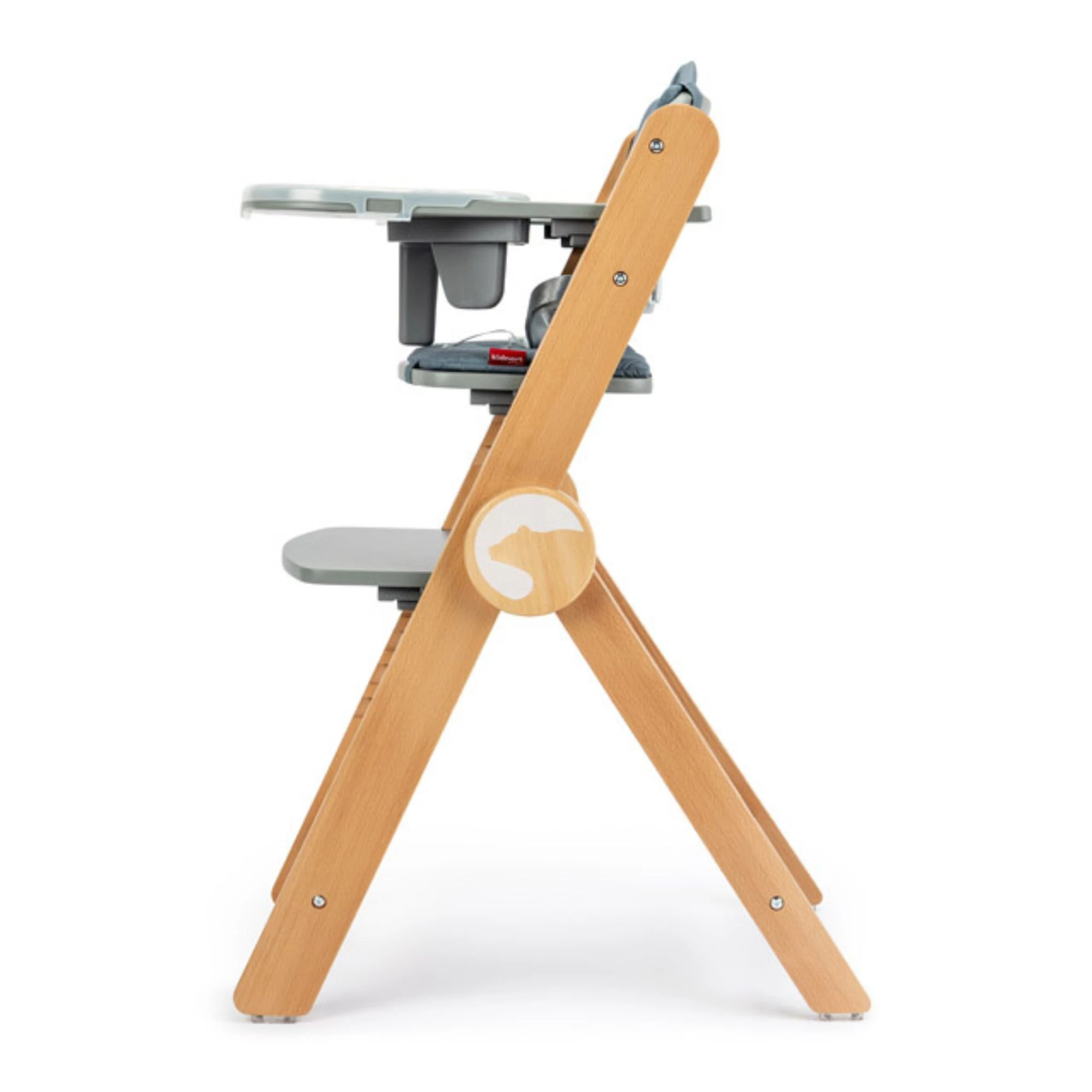 4Krzesełko do karmienia Drömmer Unique Cloud Grey - Szary