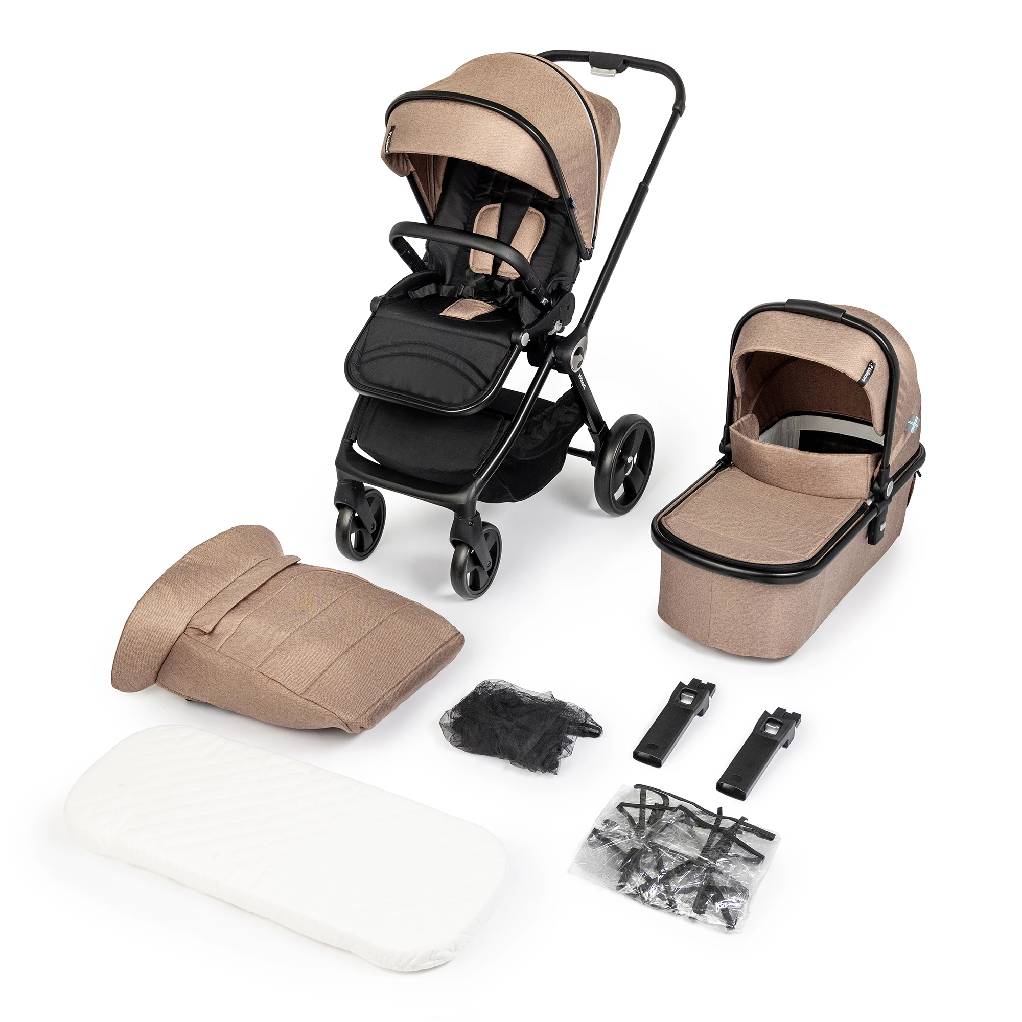 Wózek wielofunkcyjny 2w1 Isbjörn x Sove Mocha Mousse