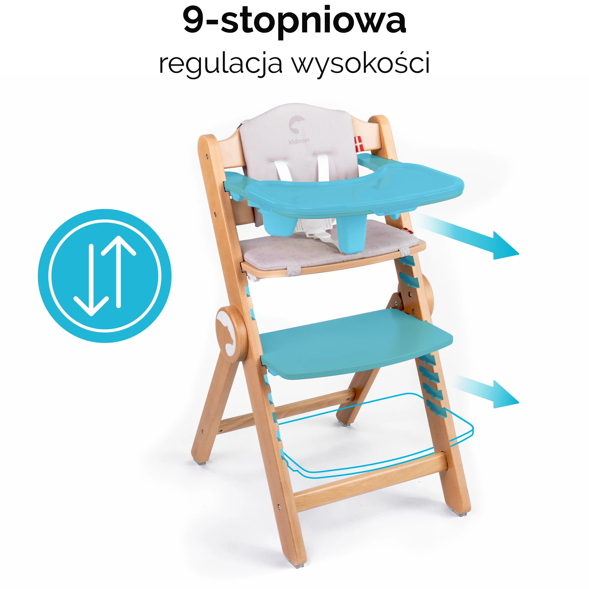 5Krzesełko do karmienia Drömmer Unique czarne