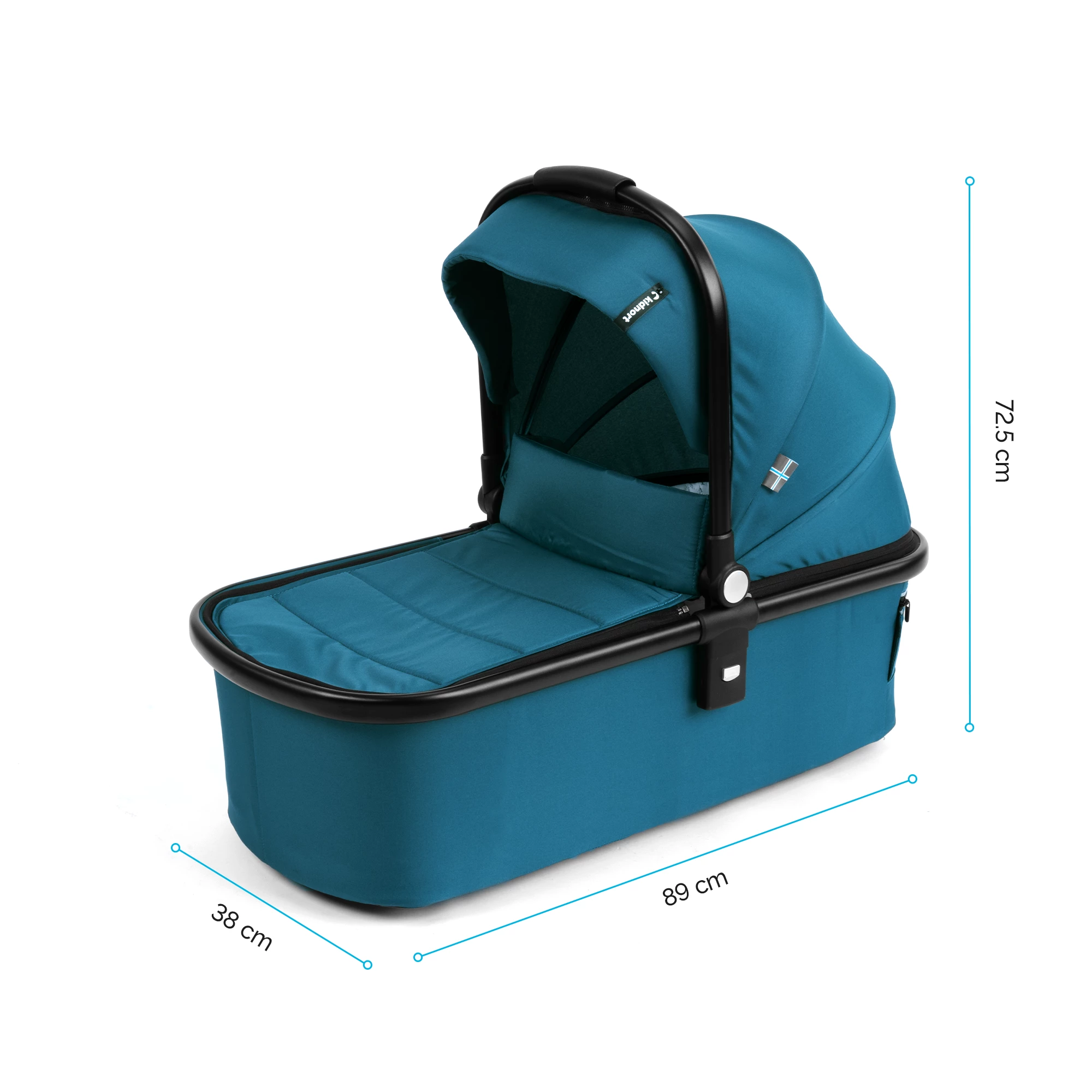 17Wózek wielofunkcyjny 2w1 Isbjörn x Sove Summer Sand