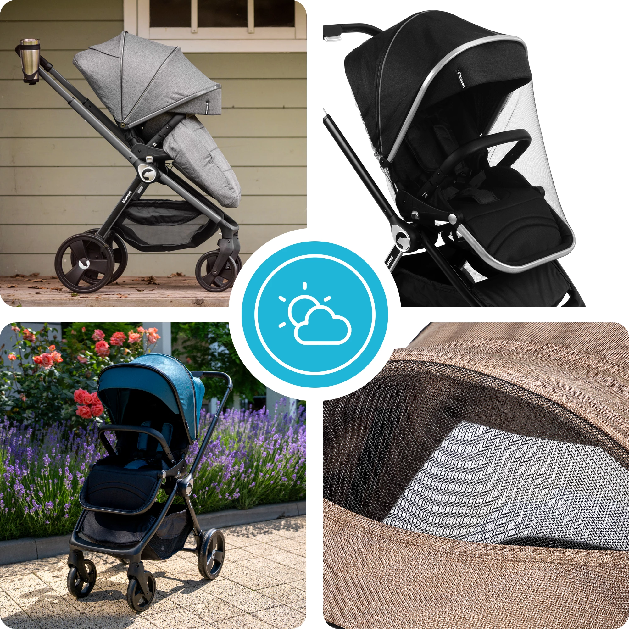 10Wózek spacerowy Isbjörn Mocha Mousse