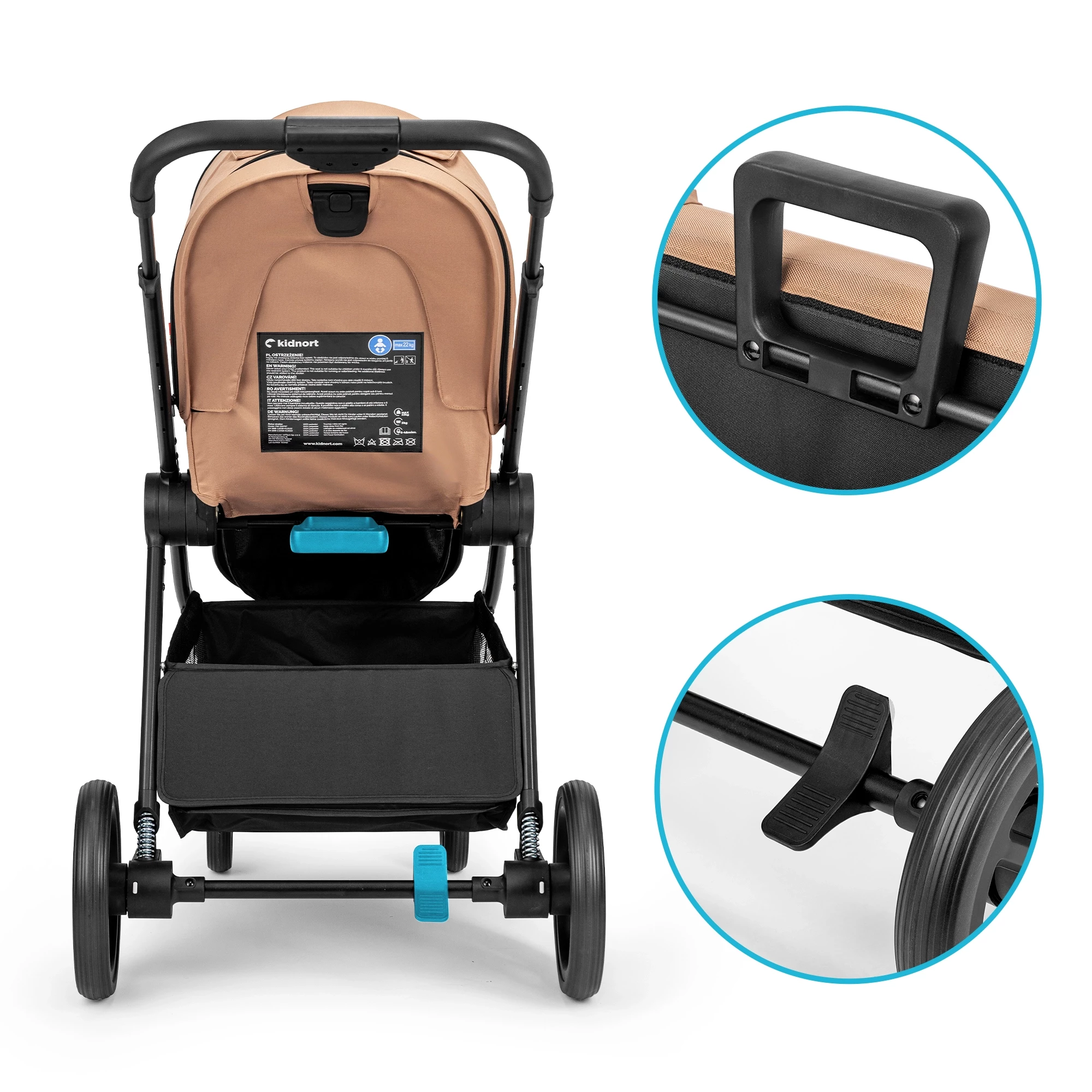 10Wózek spacerowy Älskar Mokka