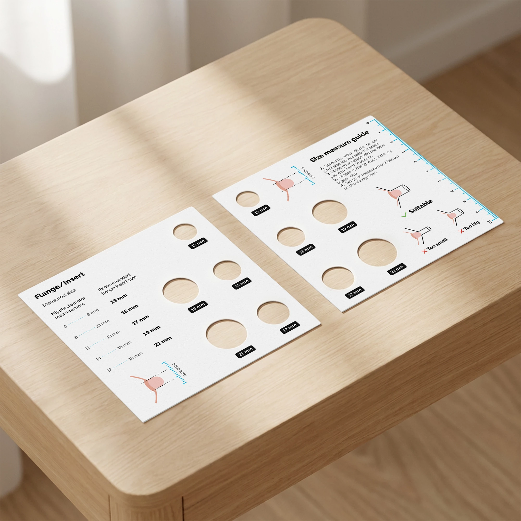 6MELK zestaw wkładek kołnierzowych do laktatora