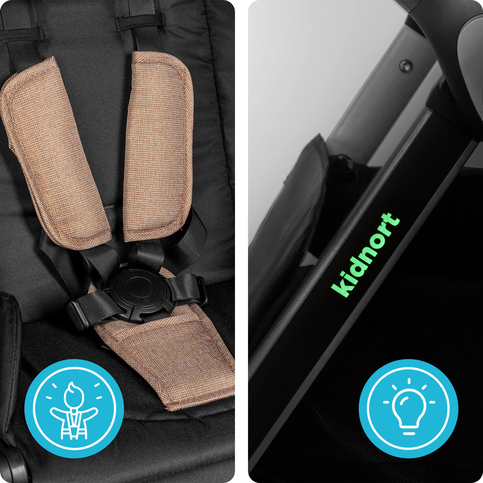 8Wózek spacerowy Isbjörn Mocha Mousse