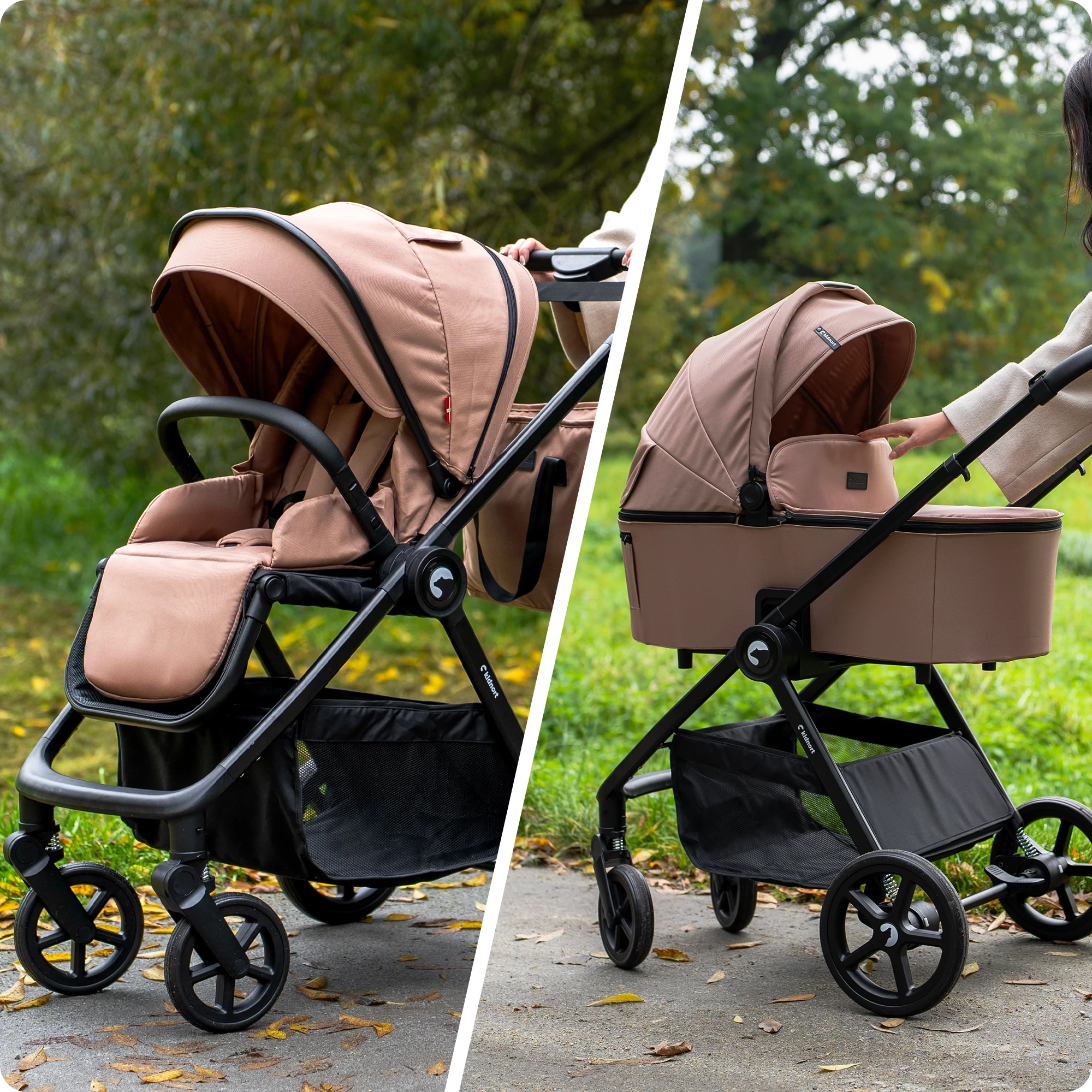 1Wózek wielofunkcyjny 4w1 Älskar Czarny