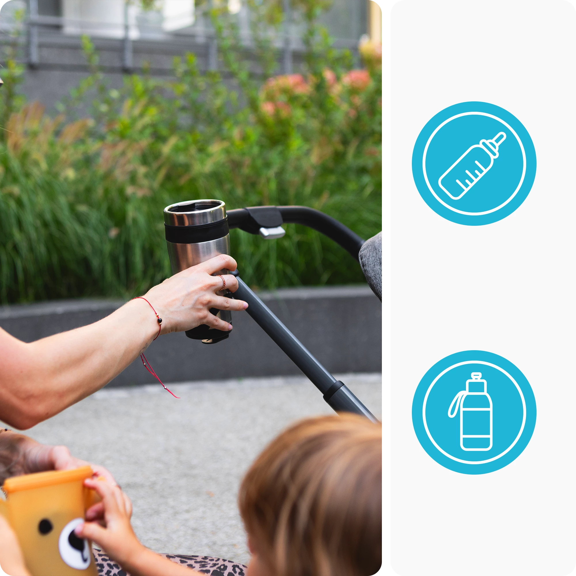 4Wózek spacerowy Isbjörn Mocha Mousse