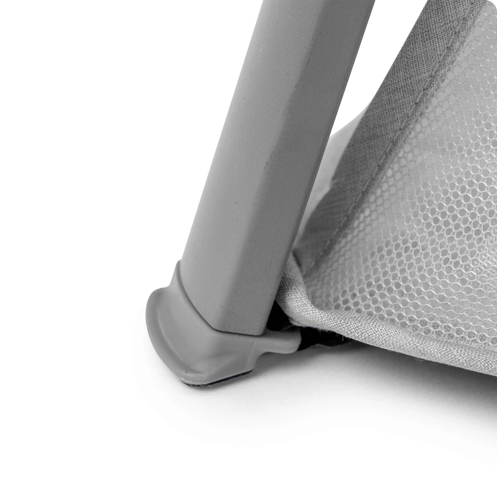 9Łóżeczko turystyczne 2w1 Bleke Unique Szare