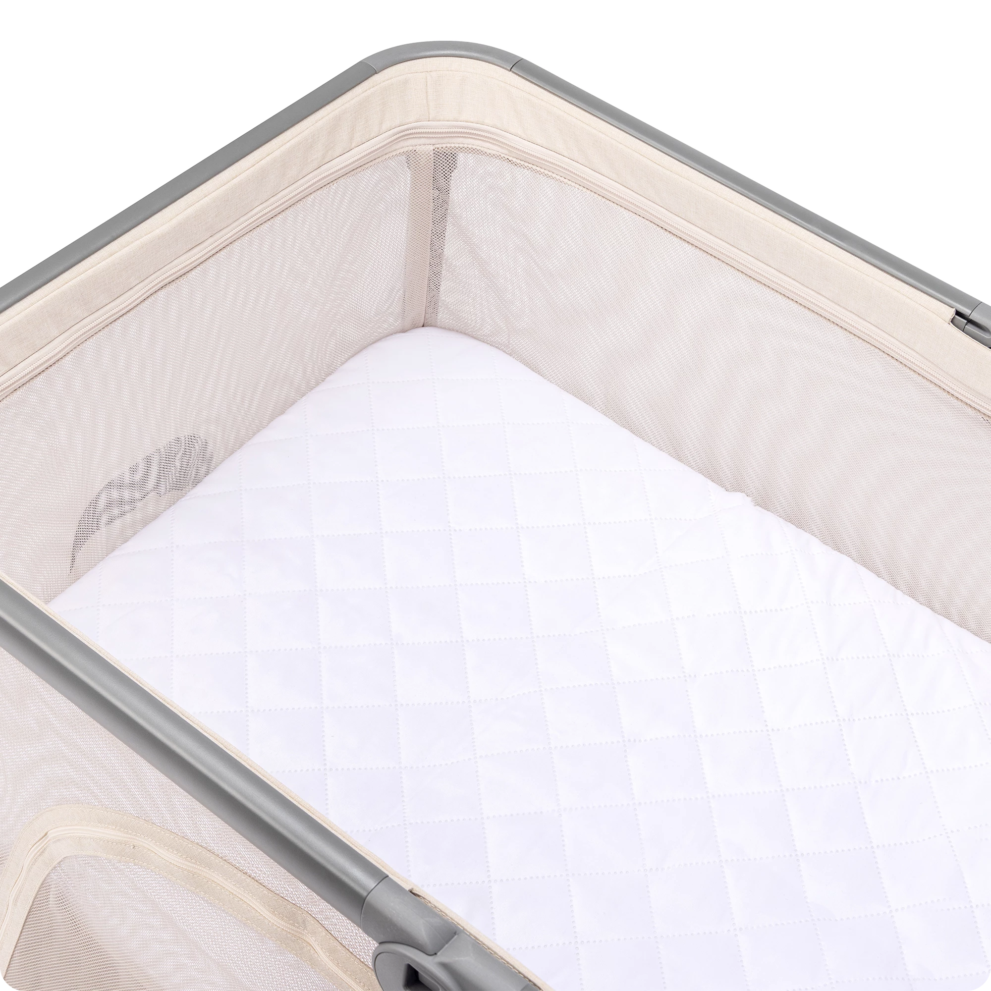 5Łóżeczko turystyczne 2w1 Bleke Unique Beżowe