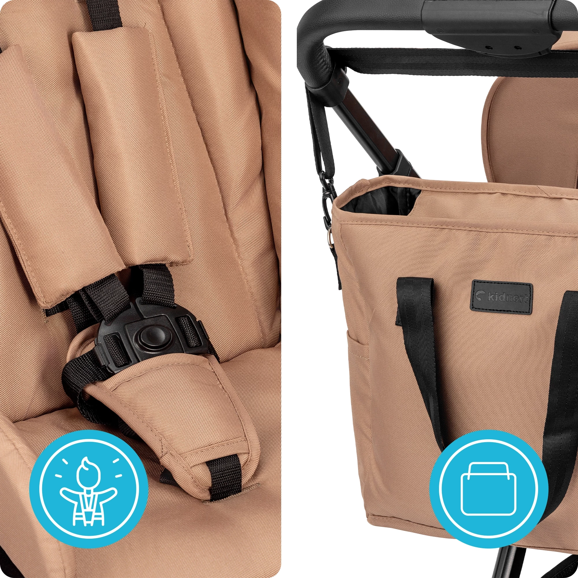 7Wózek spacerowy Älskar Mokka