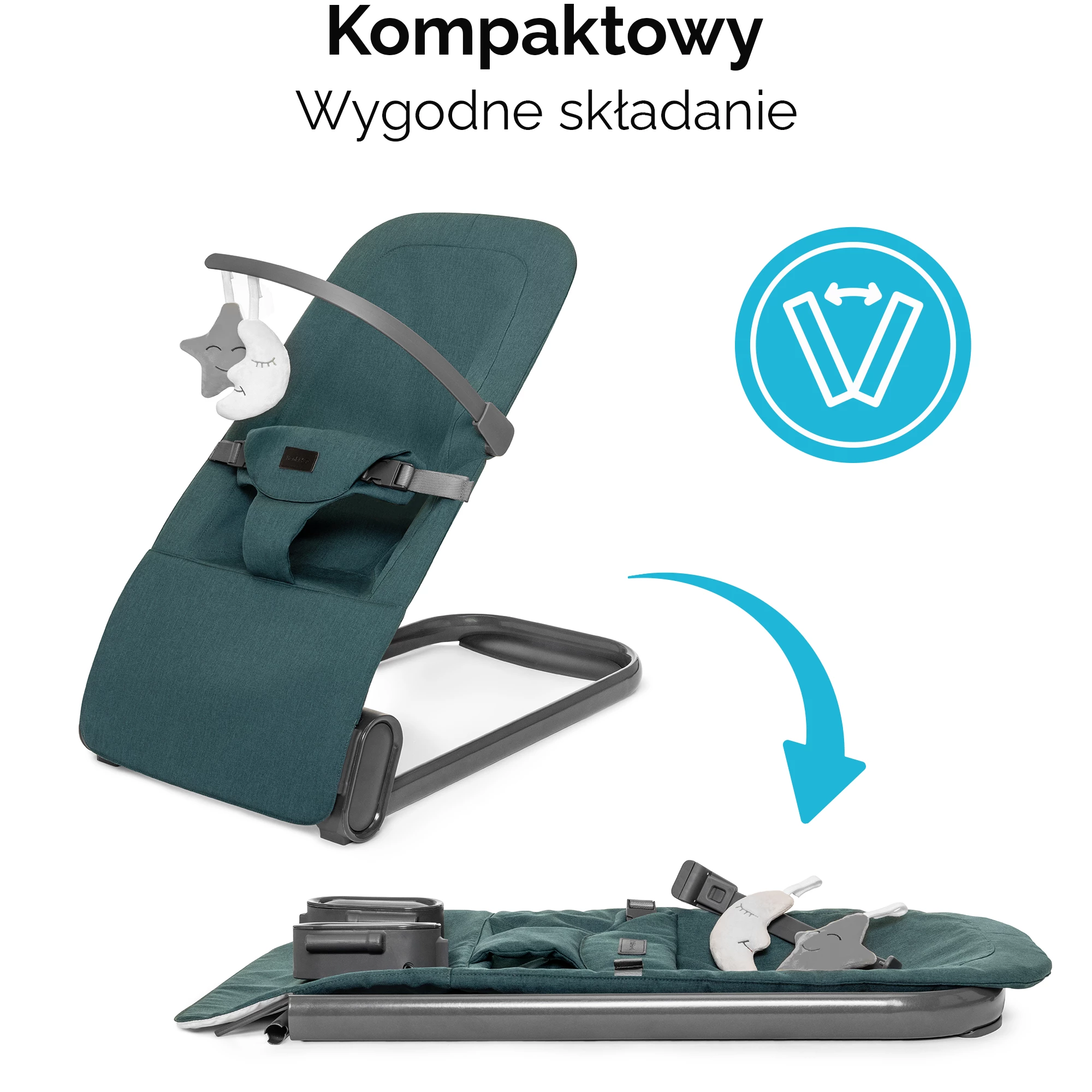 2Bujaczek Vinbär Zielony