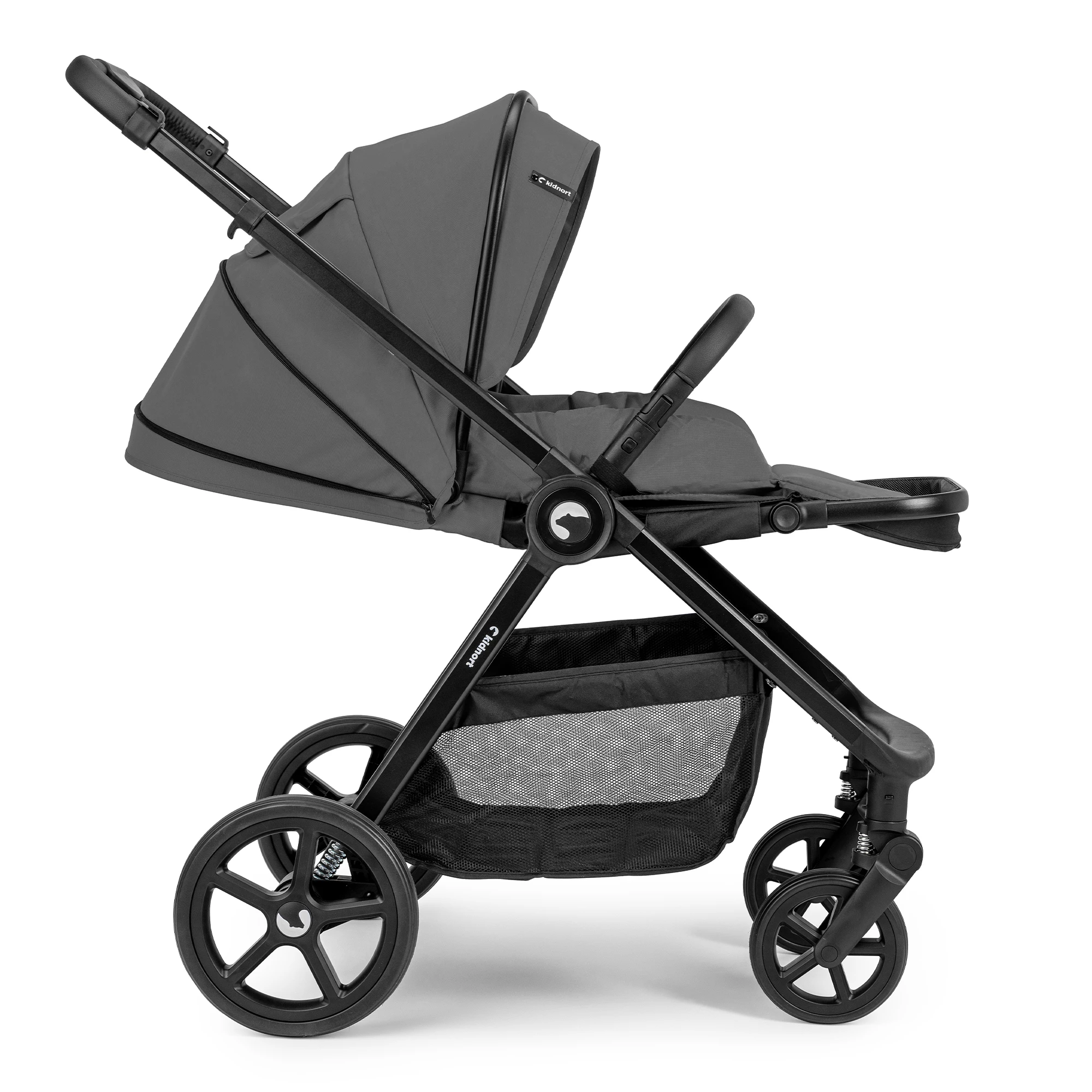 6Wózek wielofunkcyjny Älskar 2w1 spacerówka + gondola szara