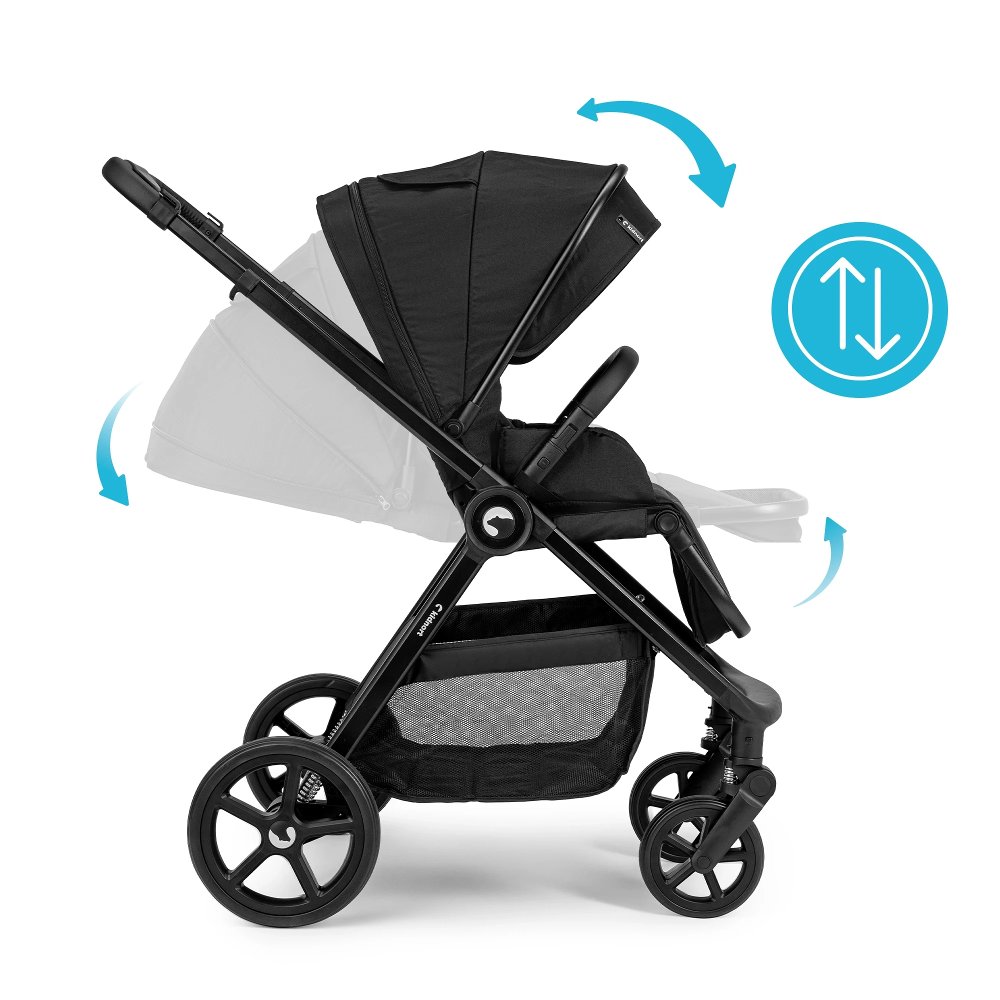 5Wózek spacerowy Älskar Czarny