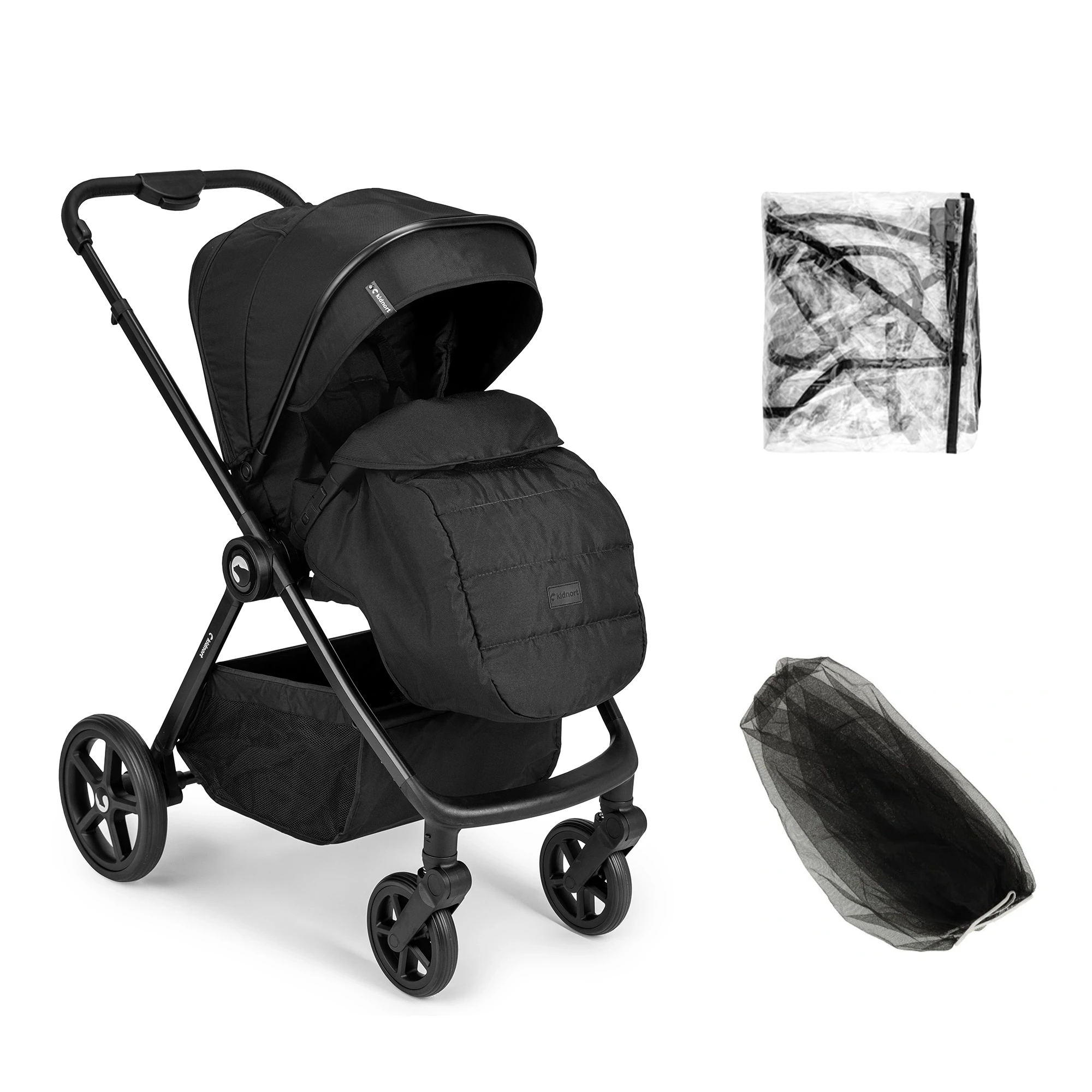 12Wózek spacerowy Älskar Czarny