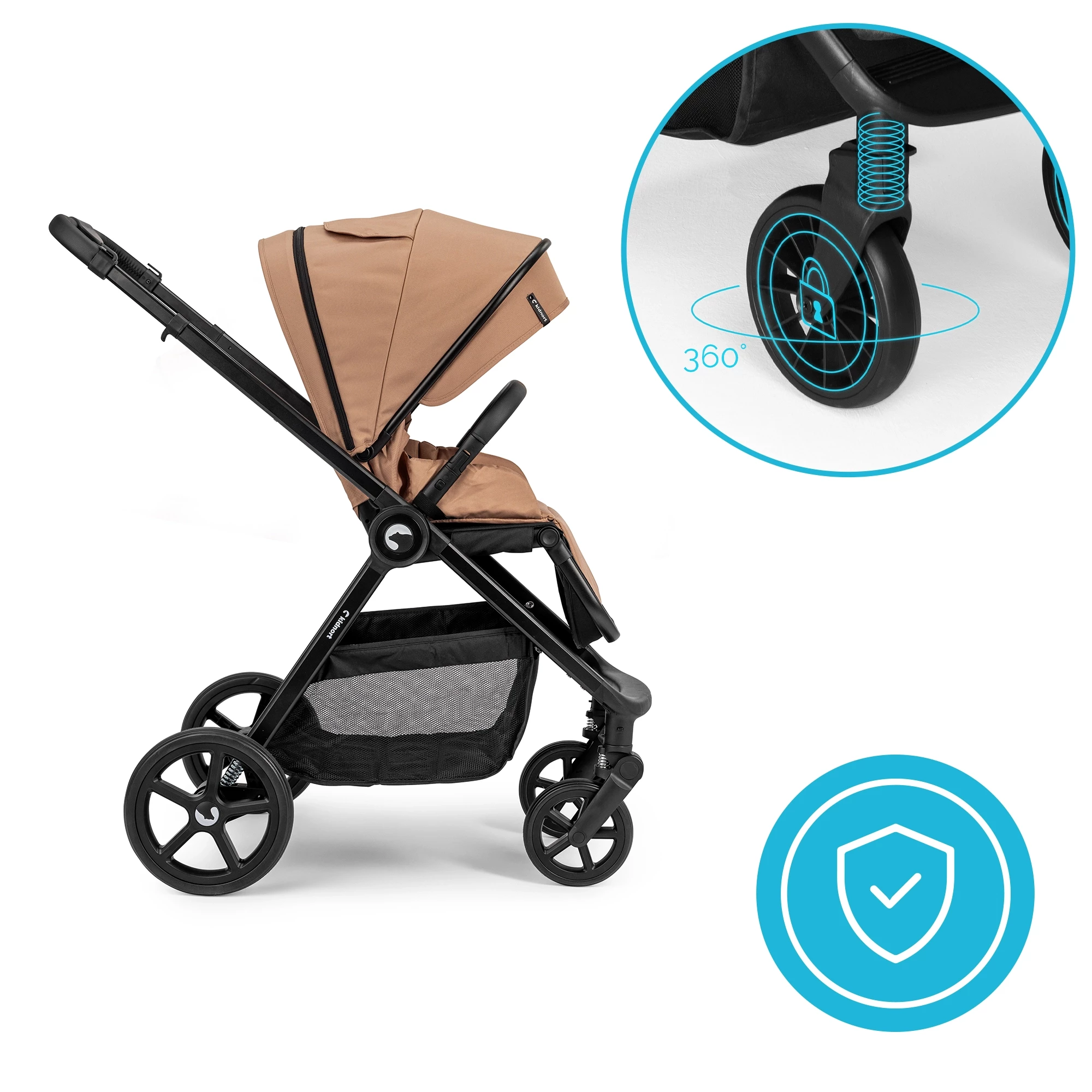 4Wózek spacerowy Älskar Mokka