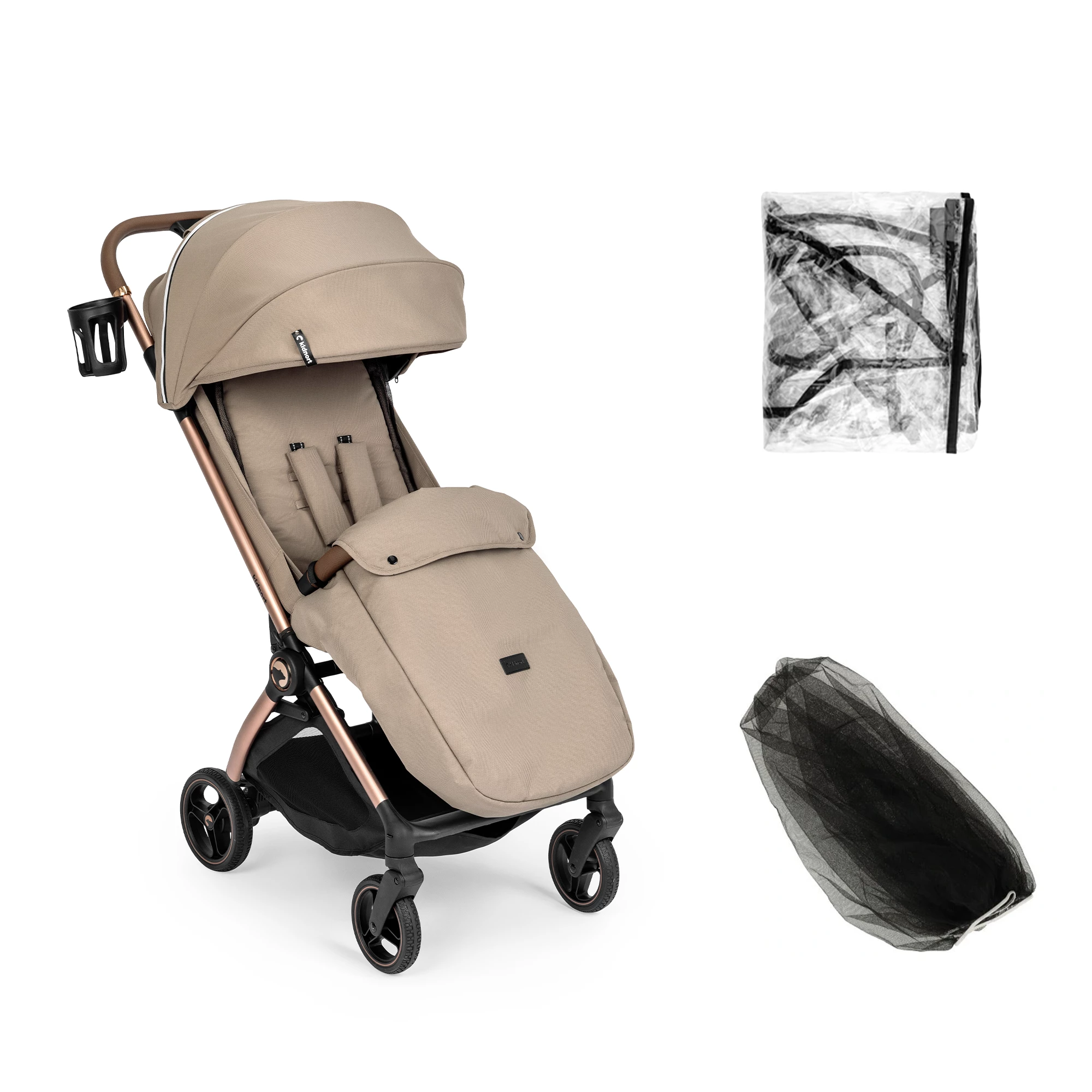 10Wózek spacerowy Sjøoter beżowy