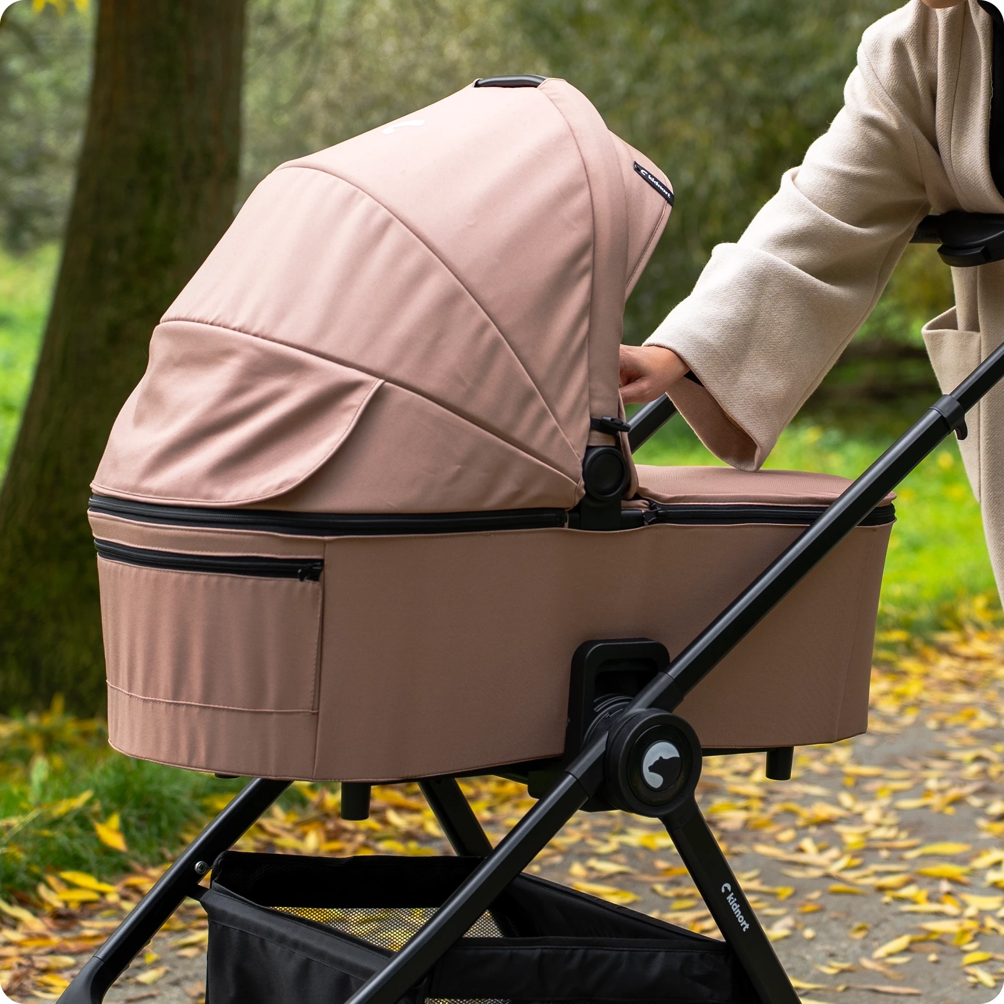 4Wózek wielofunkcyjny 4w1 Älskar Czarny