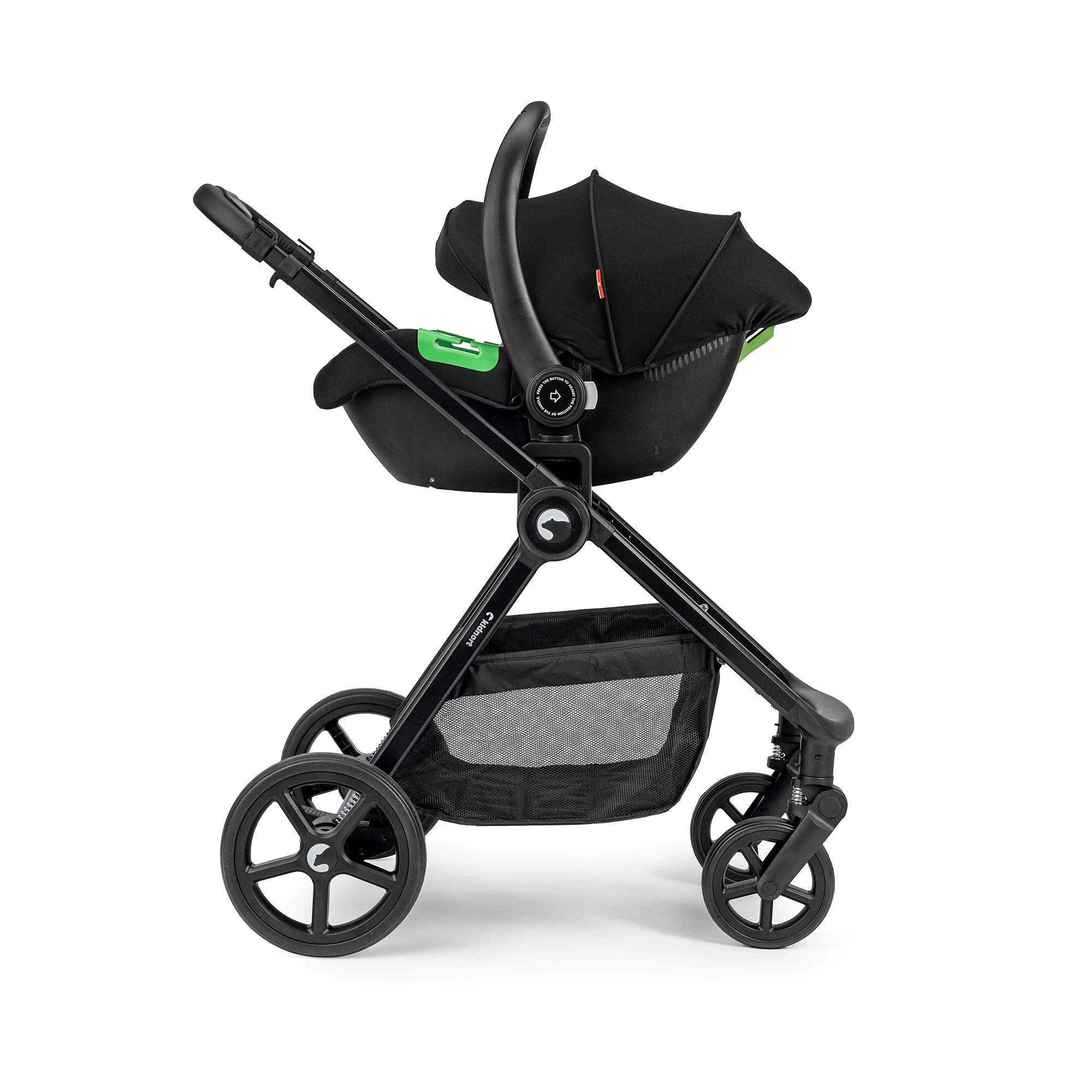 9Wózek wielofunkcyjny 4w1 Älskar Czarny