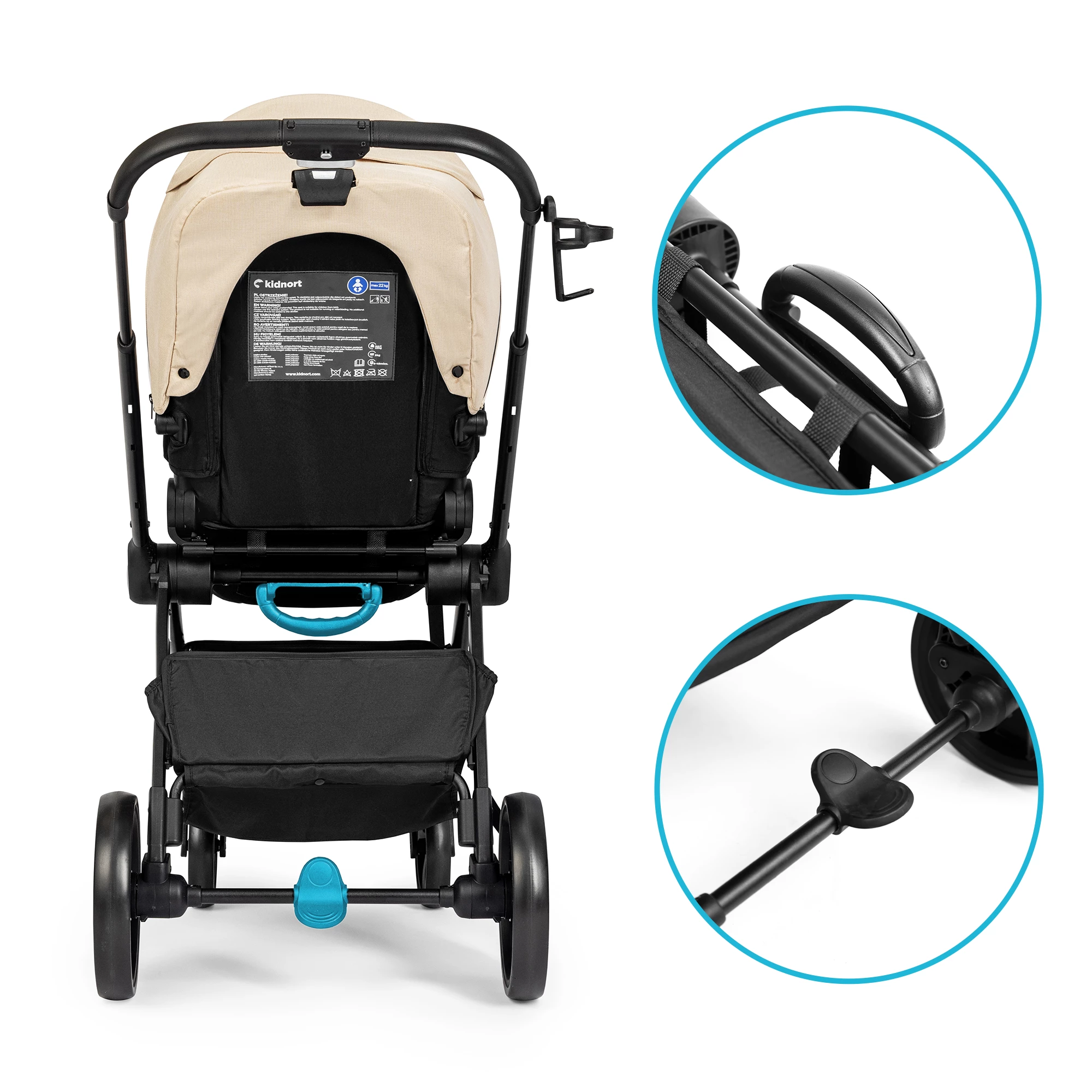 11Wózek spacerowy Isbjörn Summer Sand