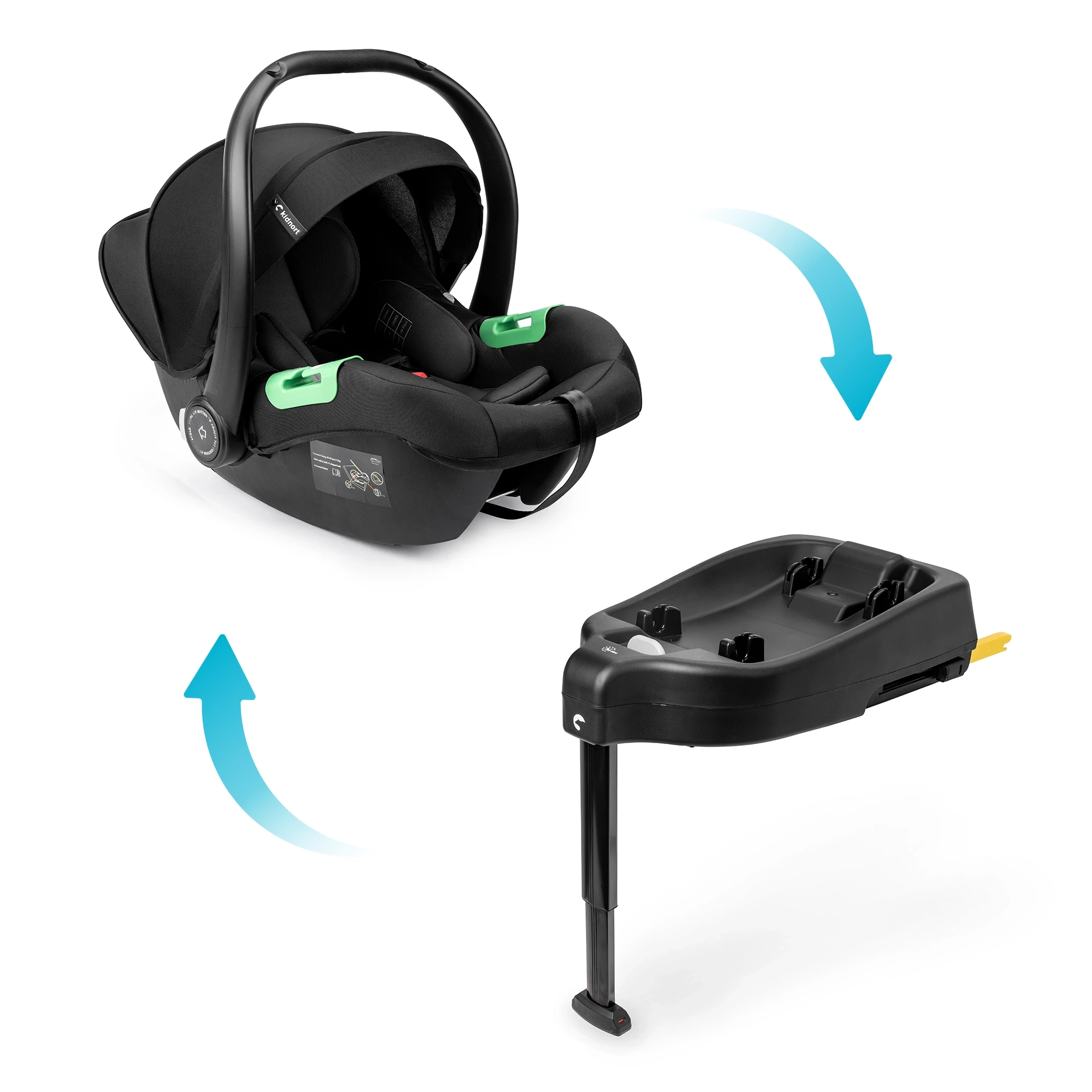 6Wózek wielofunkcyjny 4w1 Älskar Czarny