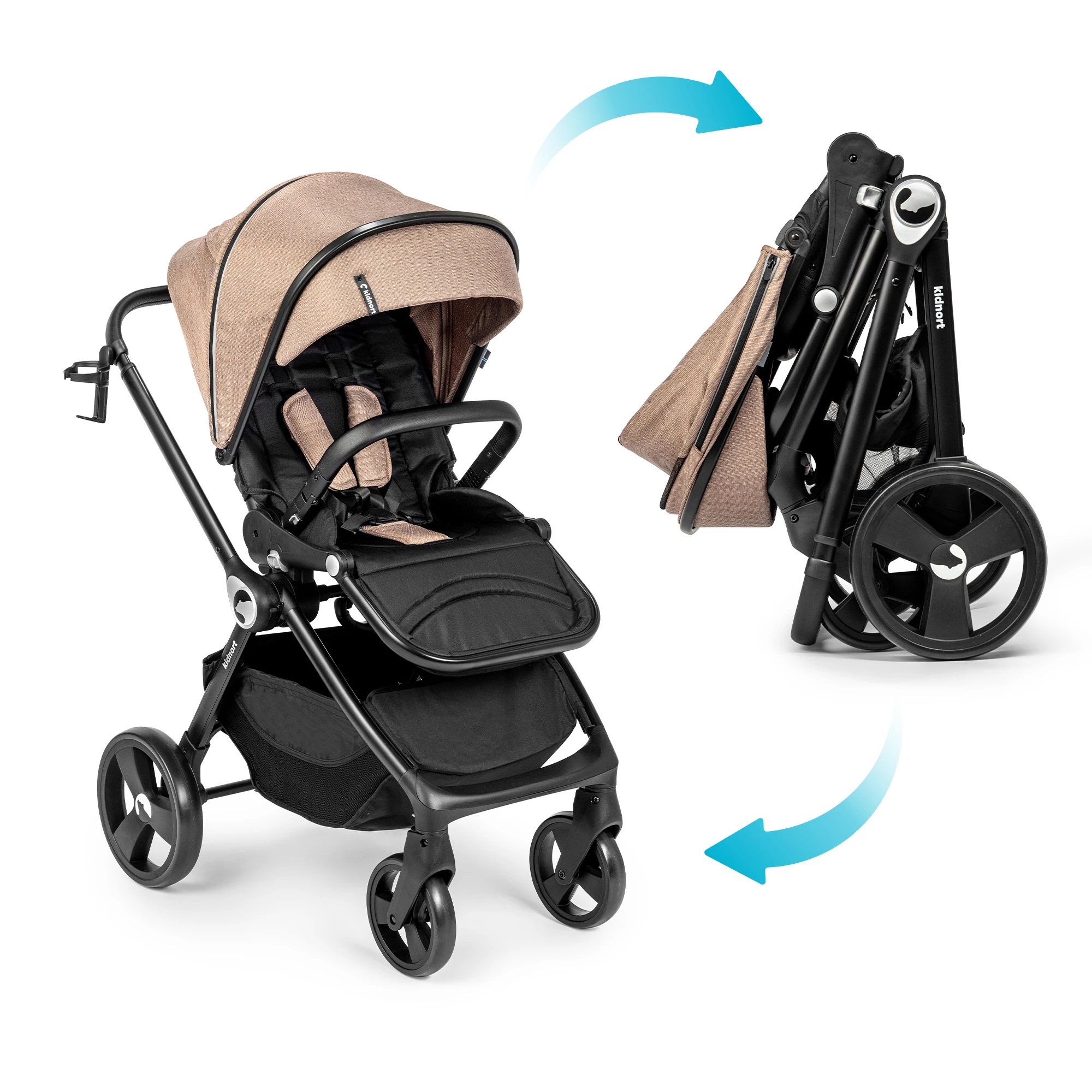 12Wózek spacerowy Isbjörn Mocha Mousse