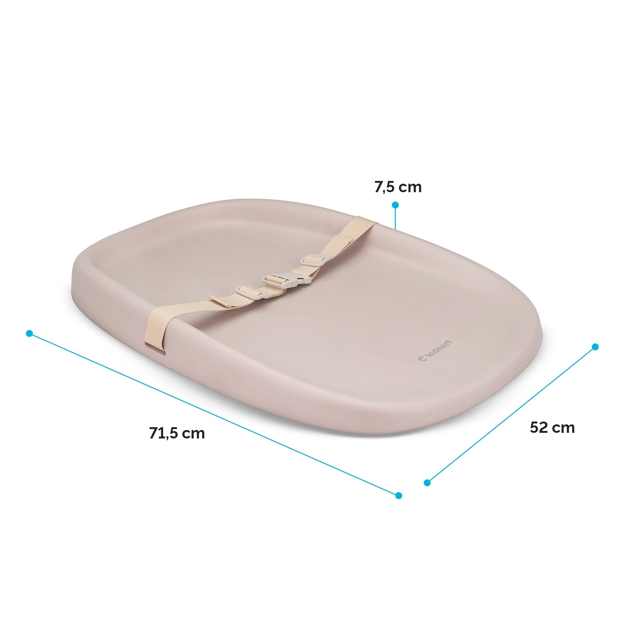 5Laer Przewijak piankowy Nordic Blush