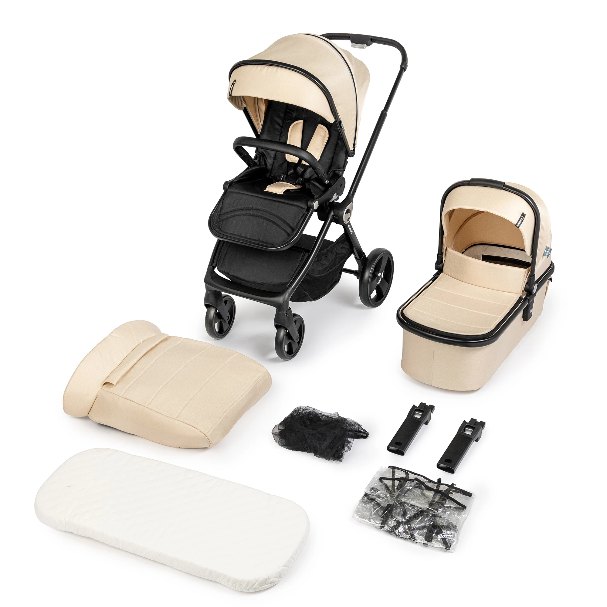 Wózek wielofunkcyjny 2w1 Isbjörn x Sove Summer Sand