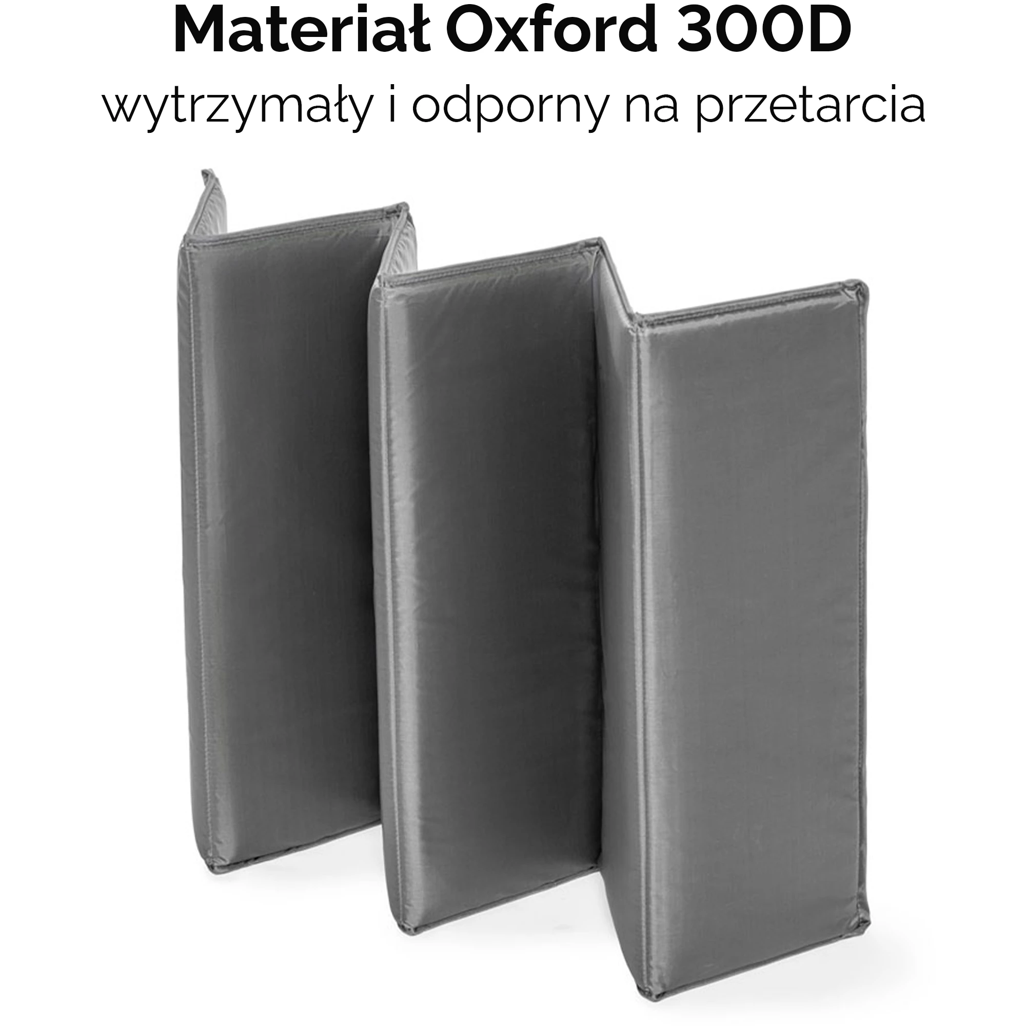 7Łóżeczko turystyczne Näste jasnoszare